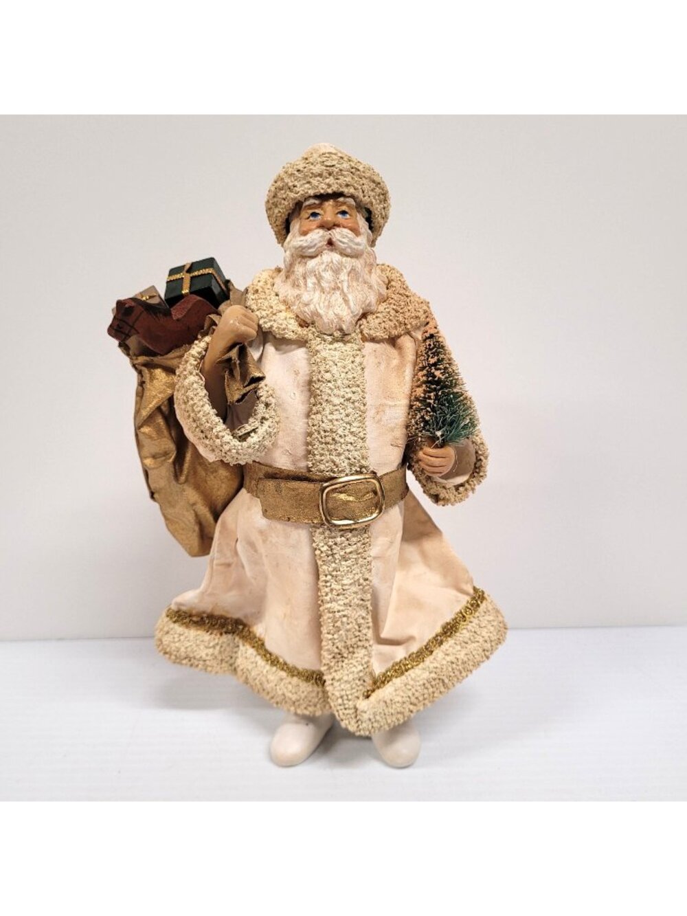 Possible Dreams 10'' Santa 1987 Clothtique Old World #713036 Toy Vintage No Box